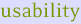 usability for websites